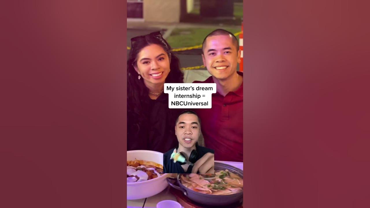 This is how my sister got her dream internship at NBCUniversal #SHORTS