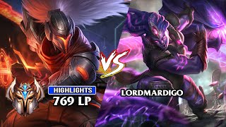 [EUW] 13.16 - CHALLENGER YASUO Dzukill vs CHALLENGER RANK 1 ILLAOI LordMardigo