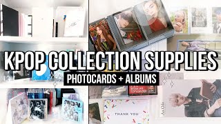 ✧Supplies I Use In My Kpop Collection | 2021 Edition✧