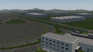 [4K] KIAPI PG Aerial View Simulation: Bird’s-Eye Perspective of Autonomous Driving Validation