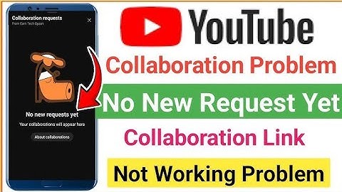 YouTube Collaboration Feature Problem | Request Not Showing Fix | 2026 Update