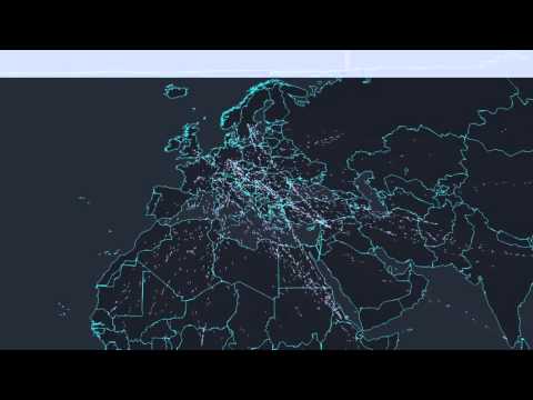 The flow towards Europe (slow version)