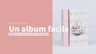 Tuto mini album#49 avec des petites charnières en U