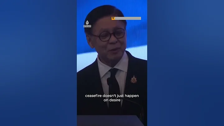 Thai-Cambodia fighting continues despite US ceasefire claim | AJ #shorts