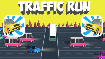 Traffic Run Level 1-20  Gameplay Android IOS game - car traffic run