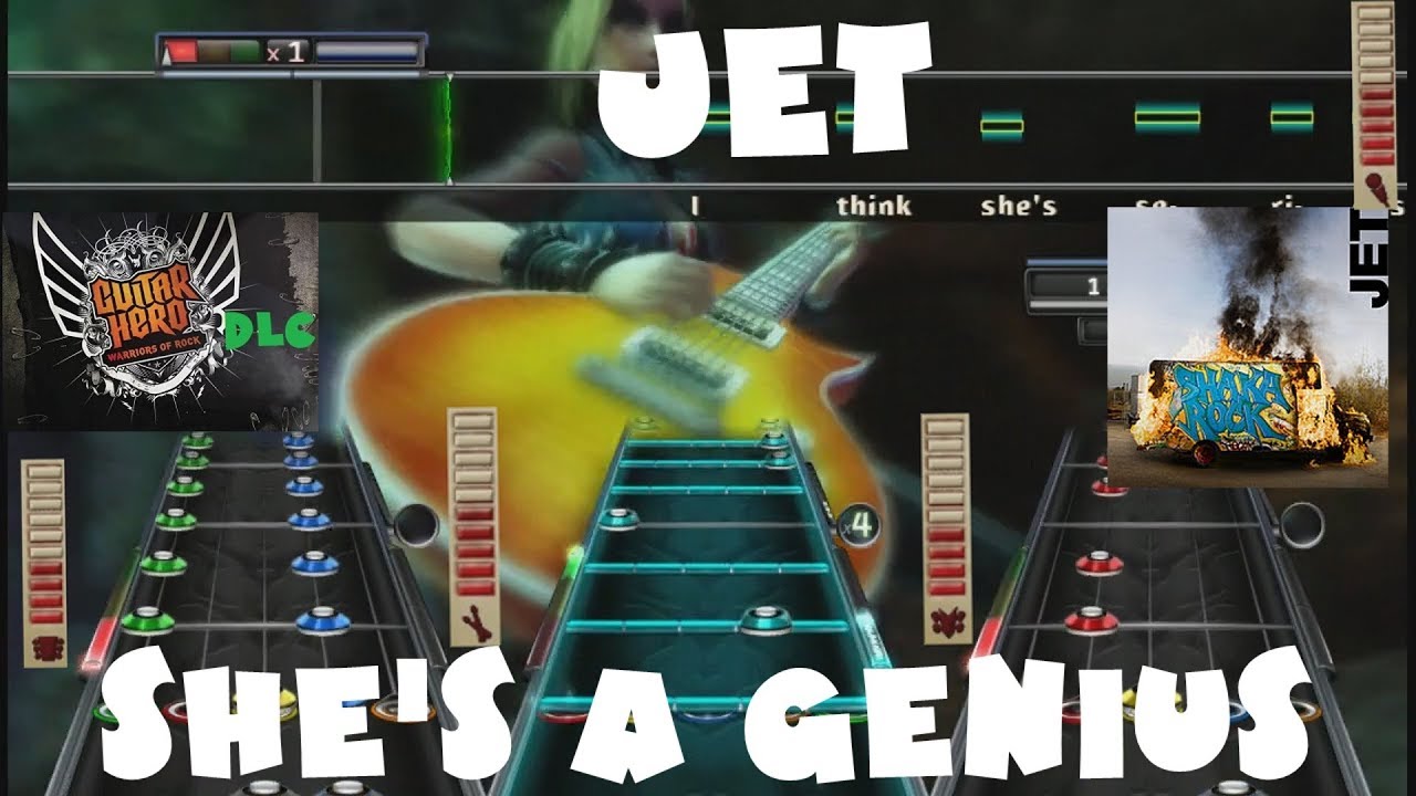 Jet She's a Genius Guitar Hero Warriors of Rock DLC Expert Full