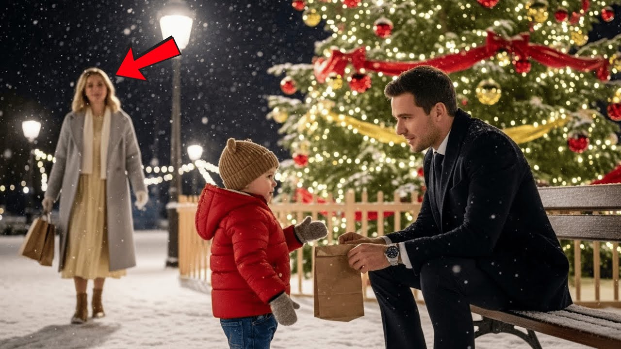 « Ne Pleurez Pas, Monsieur. Vous Pouvez Emprunter Ma Mère » — Dit Le Garçon Au PDG Seul Dans Le Parc