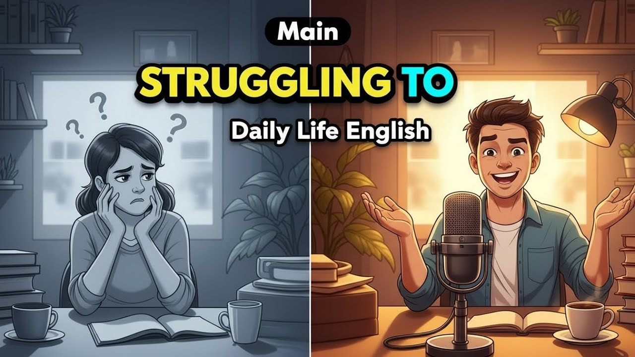 How to Talk About Daily Life  in English | Professor English Podcast