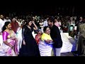 Megastar chiranjeevi grand entry at santosham awards 2022  santosham suresh