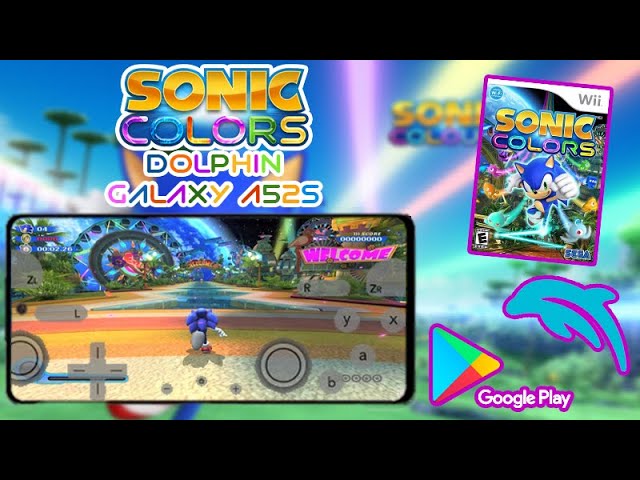 Dolphin Emulator, Sonic Colors (wii /+config)