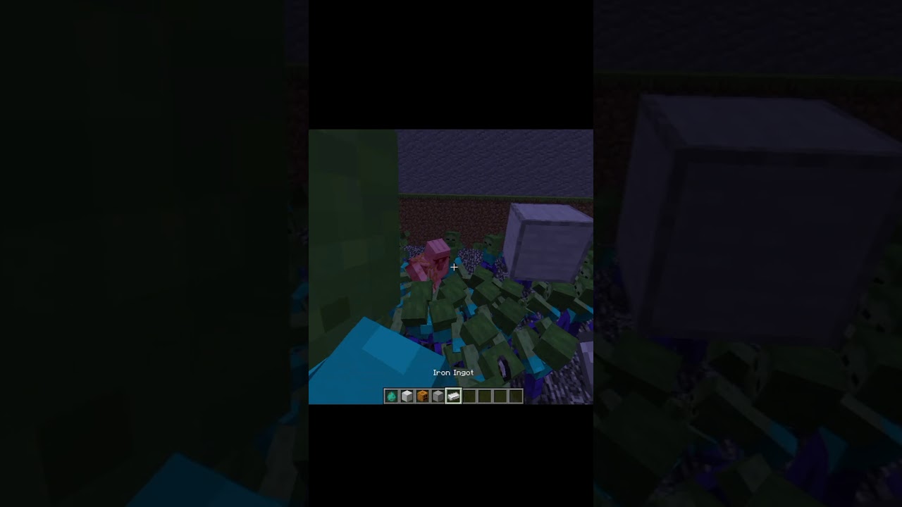 1000 ZOMBIES VS IRON GOLEM!!! 