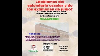 DEBATE: EL NUEVO CALENDARIO ESCOLAR 2017-2018 EN MADRID