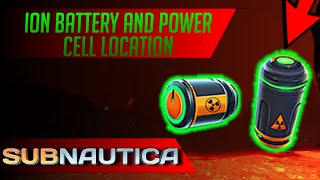 How to get the Ion Battery and Ion Power Cell Blueprint in Subnautica. (UPDATED)