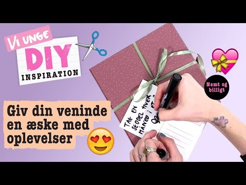 Video: Hvordan Lage En DIY Bursdagsgave