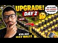 Kya aaj saare walls upgrade ho payenge ?😨#clashofclans #video #viral #day2 #gameplay #gaming🥶
