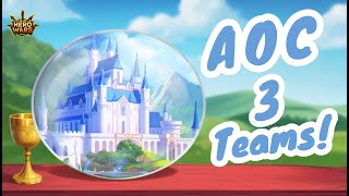 3 Teams Dominating Area Of Conquest In Hero Wars