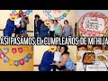 CUMPLEAÑOS 5 DE MI HIJA/LAS VELAS NO SE APAGABAN/REGALOS/TODOS JUNTO AL PAPA DE MI HIJA