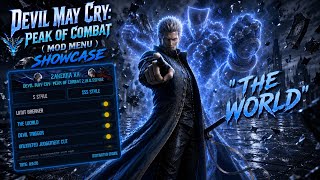 THE WORLD!! | Devil May Cry: Peak Of Combat ( ᴠᴇʀ 𝟸.𝟷𝟿.𝟶.𝟻𝟻𝟷𝟺𝟻𝟸 ) MOD MENU Showcase