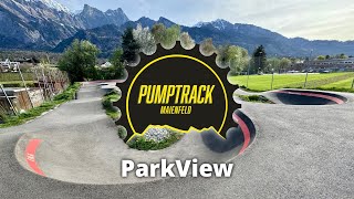 Pumptrack Maienfeld, GR / Schweiz (#ParkView Tour 424)