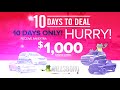 10 Days to Deals | Millsboro Chrysler Dodge Jeep Ram of Delaware