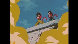 Dbgt - Ssj4 Goku & Vegeta Vs Omega Shenron Part 2