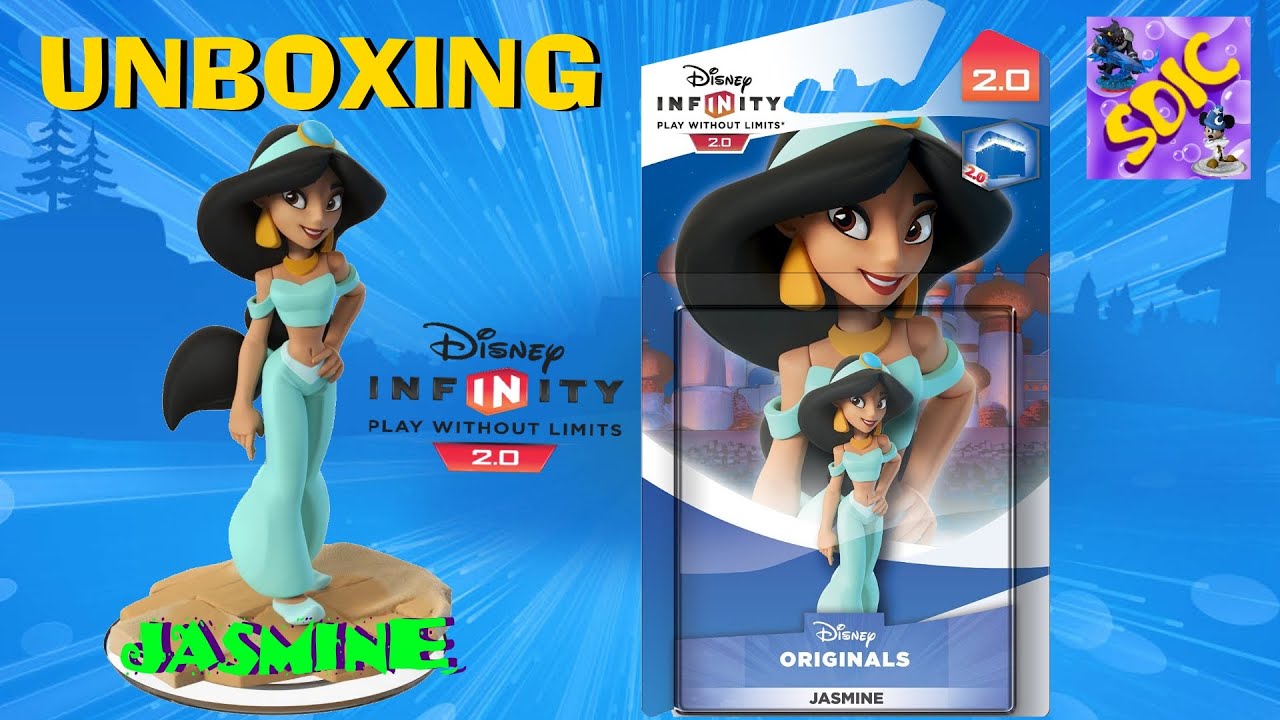 UNBOXING Disney Originals JASMINE Disney Infinity 2.0 single pack