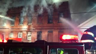Shamokin Fire Bureau - 4th. Alarm Fire - Sunbury St. - Part 3 of 3 - 1/28/13