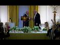 Dinner with the King and Queen of the United Kingdom of Great Britain and Northern Ireland