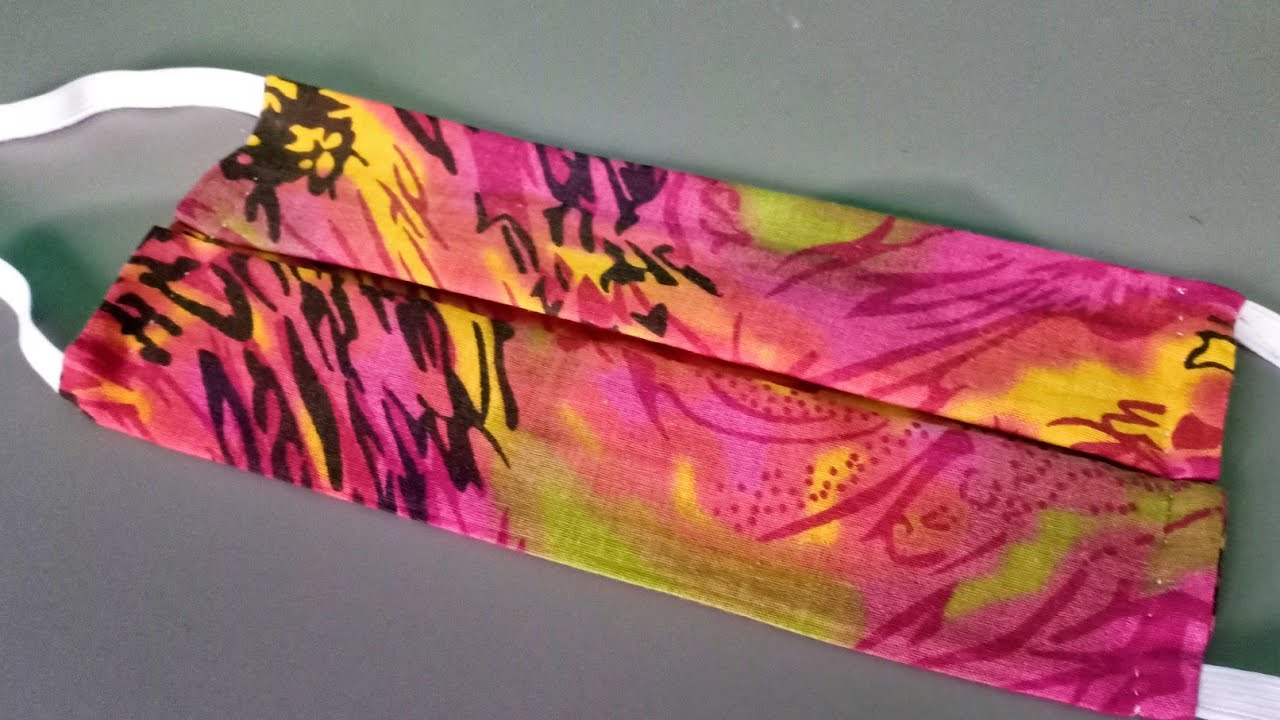 DIY Face Mask No Sewing Machine How to Make a Face Mask at Home Easy