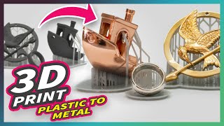 Electroplating 3D Prints |  New Graphite Tutorial