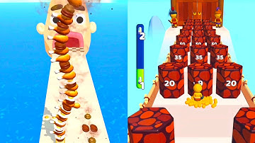 Sandwich Runner 🆚 TimeLine UP Gameplay Walkthrough iOS-Android (NEW UPDATE) PART 1