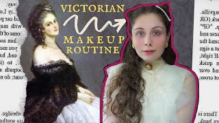 Following A Victorian Makeup Routine!