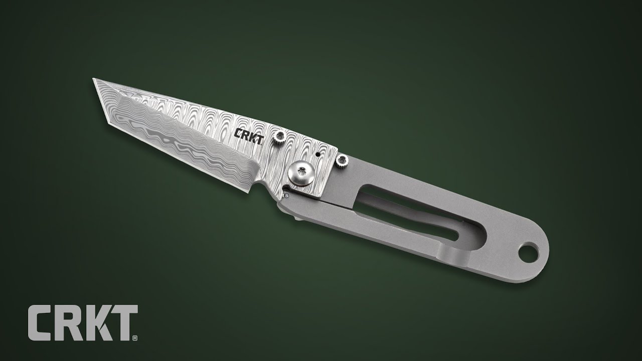CRKT K.I.S.S. Commemorative Knife | An Ed Halligan Design knife sharpener