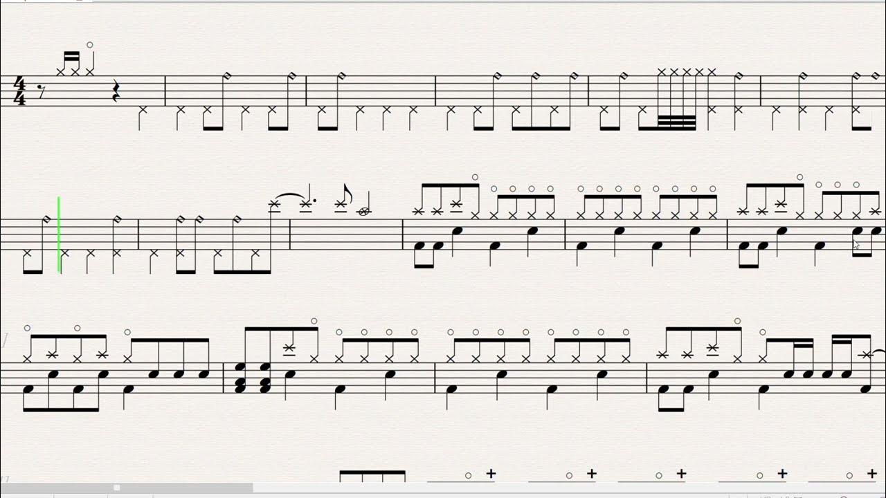 Partitura de bateria