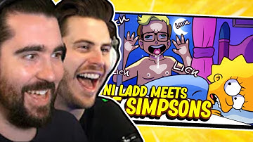Nogla & Terroriser Reacts to my Mini Ladd Animation
