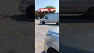 Another #parking #fail. #vanlife  I guess! #automobile #mechanic #funny #shorts #shortvideo #wtf