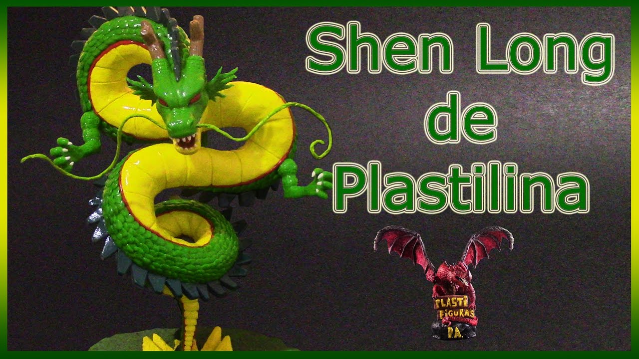 Como Hacer a Shen Long de Plastilina/How to Make Shen Long with Clay/Dragon Ball