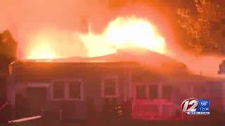 Wind-Swept Fire Destroys Multi-Million-Dollar Home