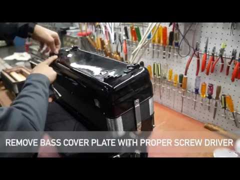 How to pack an accordion for shipping