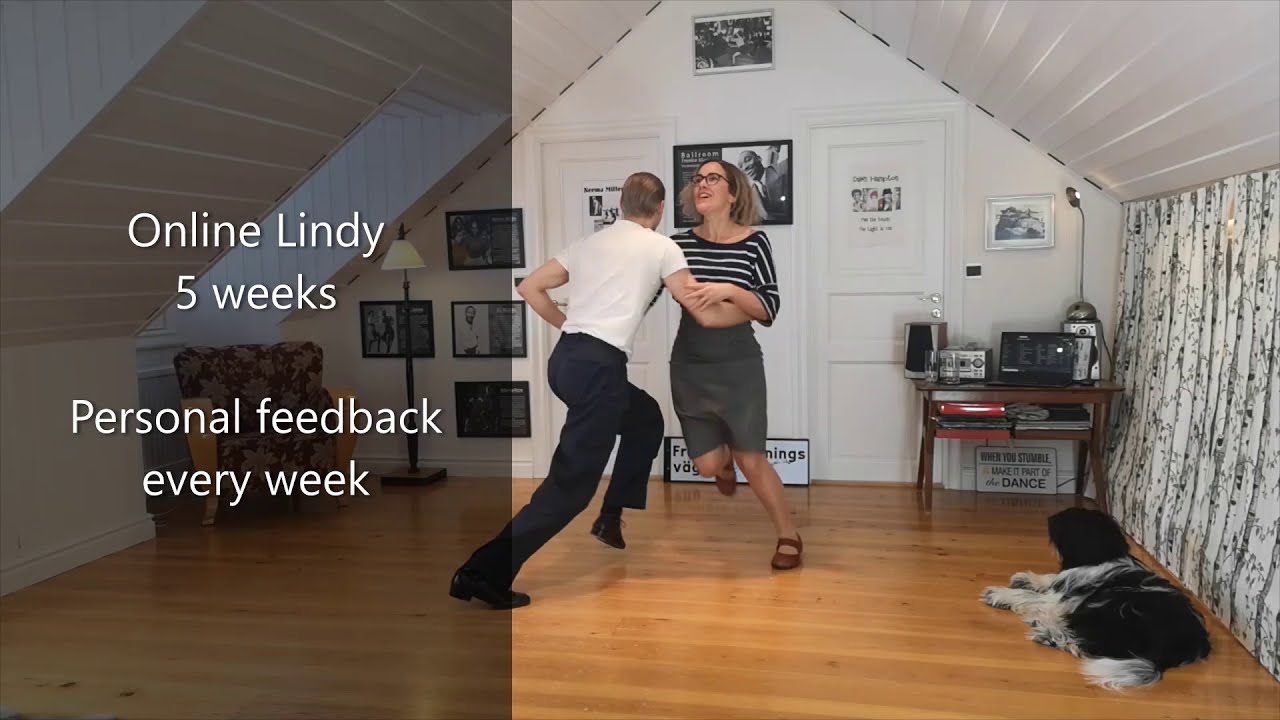 New Online Lindy course - new FAST routine, preview of class 1+2