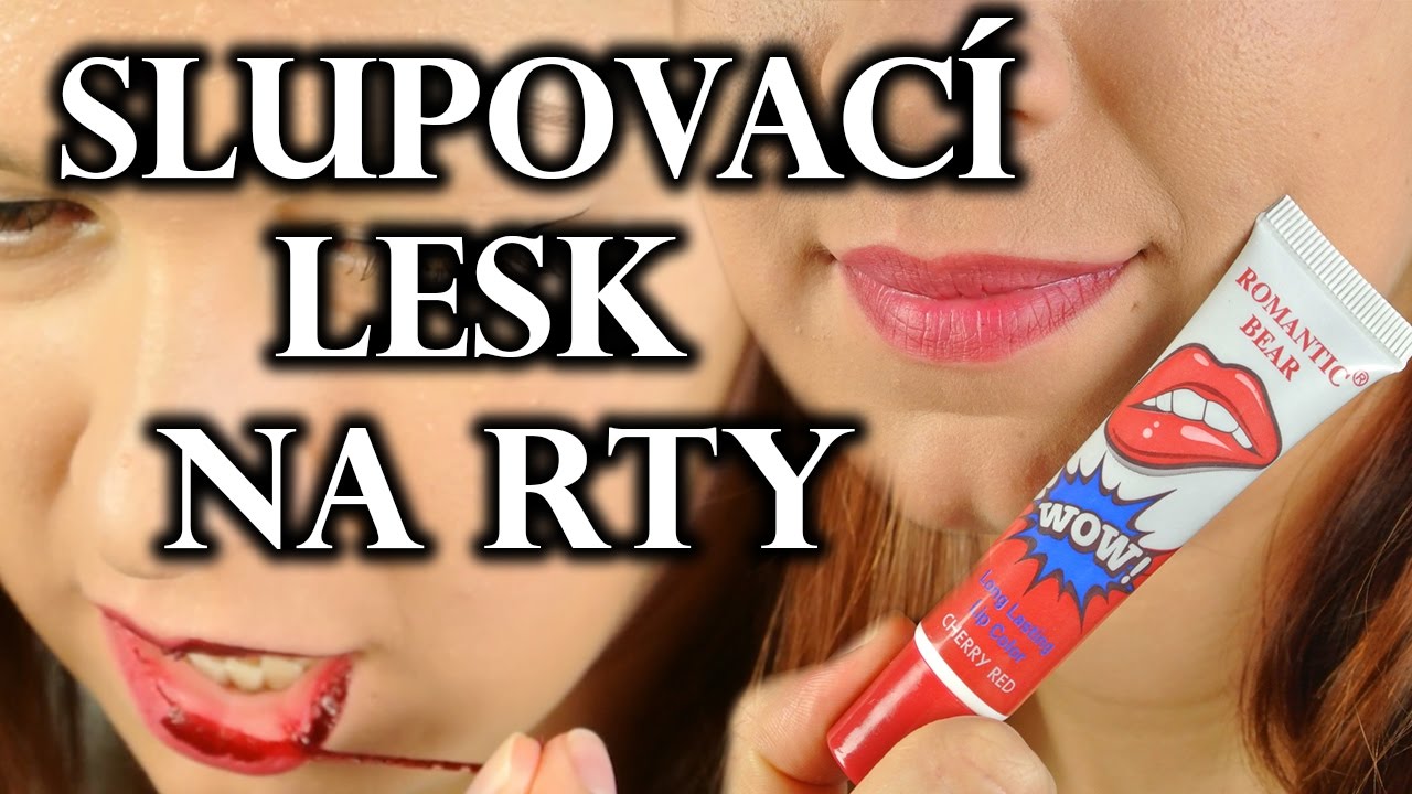 FUNGUJE TO? #3 // Slupovací lesk na rty z aliexpress / UNBOXING CZ