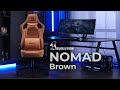 Геймерское кресло EVOLUTION NOMAD коричневый