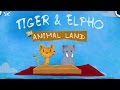 Tiger &amp; Elpho im Tierland - Kleinkinder Spiele App - Android, iPad, iPhone