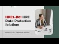 HPE Data Protection Solutions HPE2-B01 Practice Exam