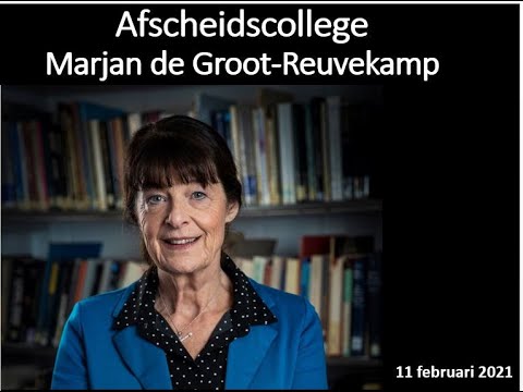 Afscheidscollege Marjan