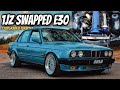 1JZ SWAPPED E30 BMW **UPGRADED TURBO** | OMG WE SEND IT TOO HARD !! **must watch**