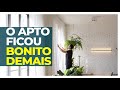 ACABOU! O APARTAMENTO FICOU PRONTO E LINDO COM AS CORTINAS, ILUMINAÇÃO INDIRETA E OS TOQUES FINAIS