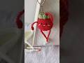 Crochet tomoto keychain 🍅#shortsyoutube #crochet #gift #explore #handmade #foryou #viral