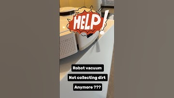 SOLVED! ROBOT VACUUM NOT PICKING UP THE DIRT PROPERLY! LIKELY CAUSES HERE #ecovacs  #robotvacuum