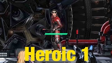 Nightwing | Heroic 1 Advent of Chaos Solo Raid | Injustice 2 Mobile